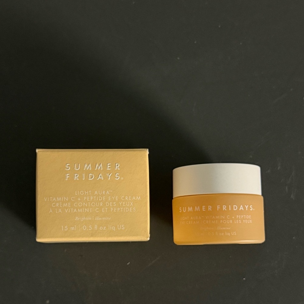 NEW Summer Fridays Light Aura Vitamin C + Peptide Eye Cream